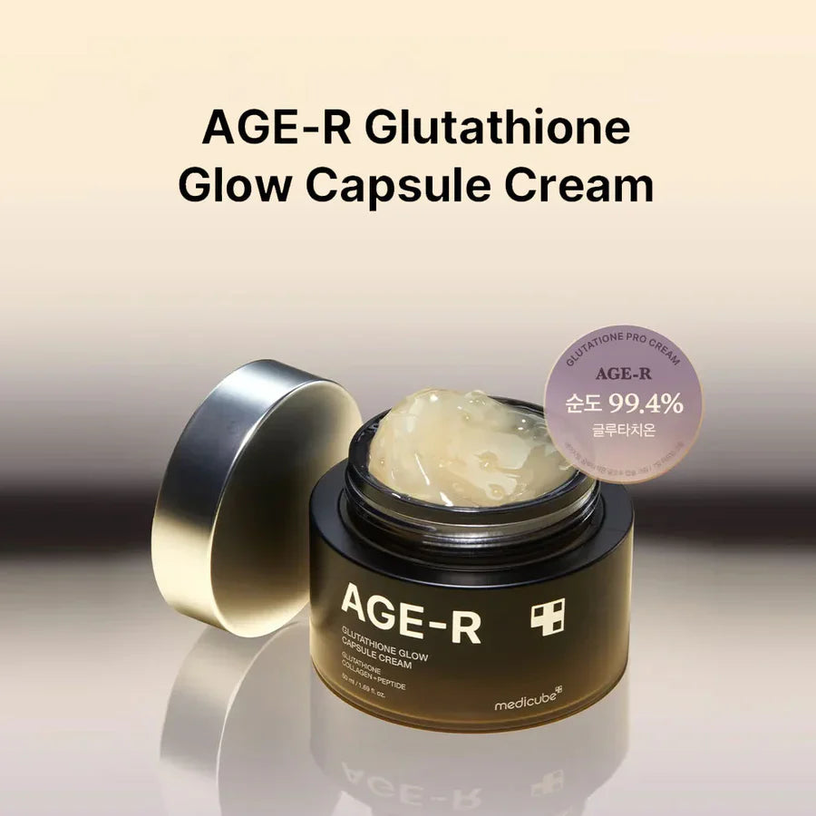 Medicube AGE-R Glutathione Glow Capsule Face Cream 50ml - sheesha
