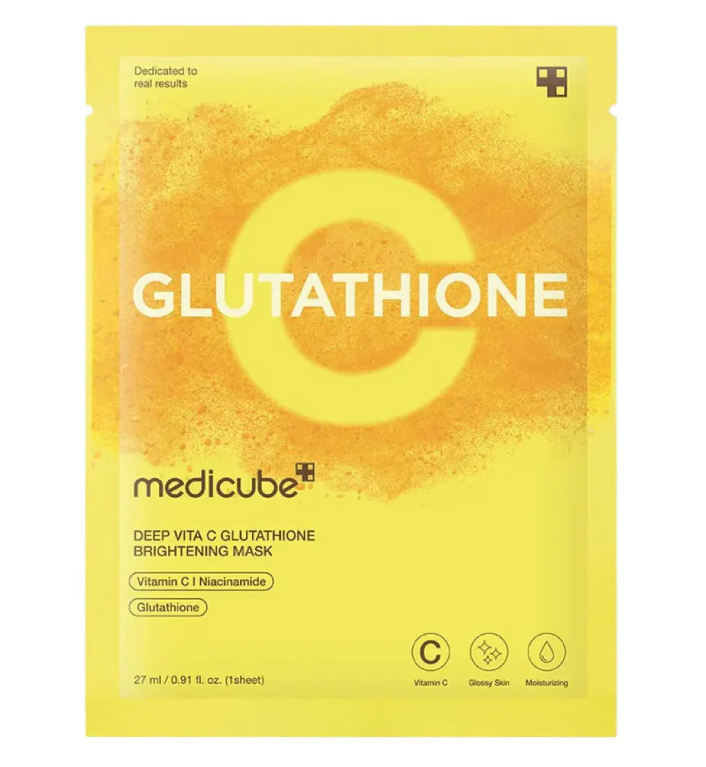 Madicube Deep Vita C Glutathione Brightening Mask - sheesha