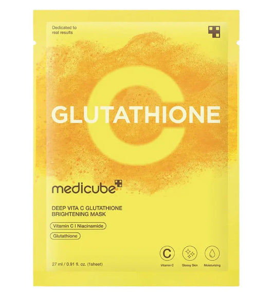 Madicube Deep Vita C Glutathione Brightening Mask - sheesha