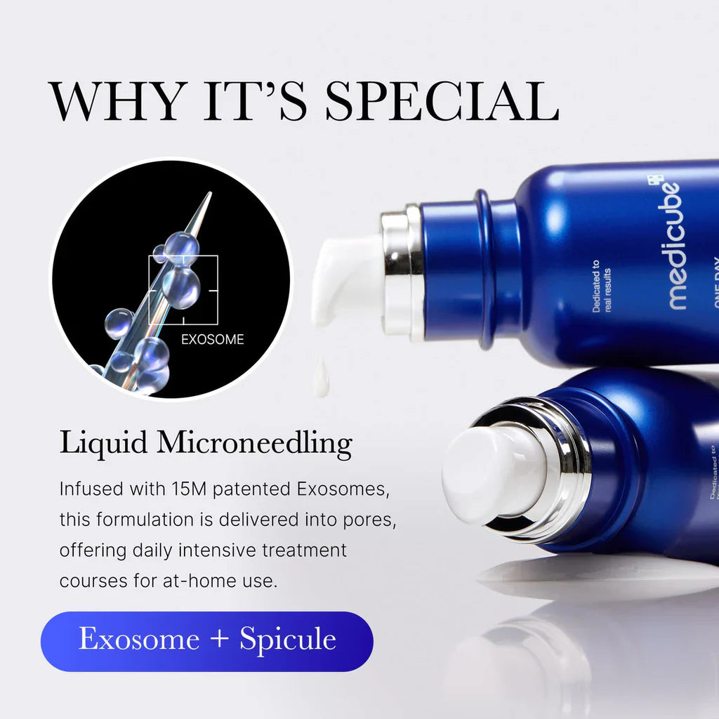 Medicube One Day Exosome Shot Pore Ampoule 2000 Face Serum 30ml - sheesha