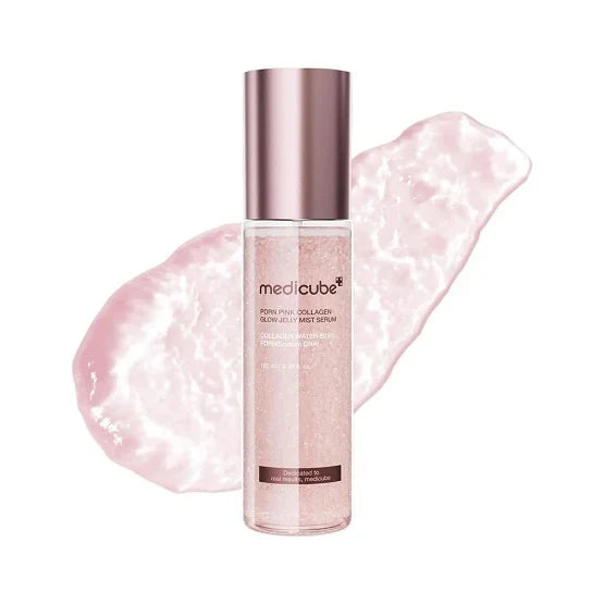 Medicube PDRN Pink Collagen Glow Jelly Mist Serum 100ml