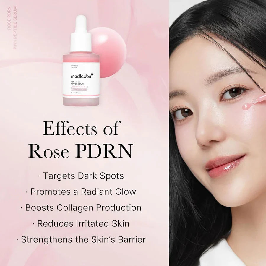 Medicube PDRN Pink Peptide Face Serum 30ml - sheesha