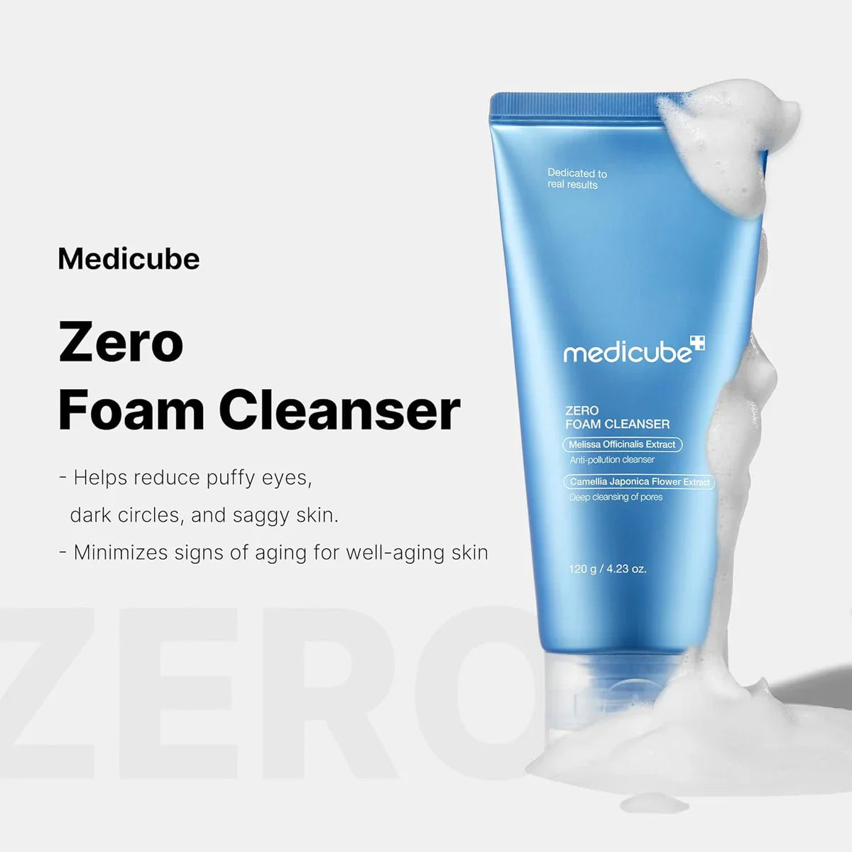 Medicube Zero Foam Face Cleanser 120g - sheesha