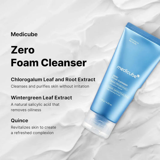 Medicube Zero Foam Face Cleanser 120g - sheesha