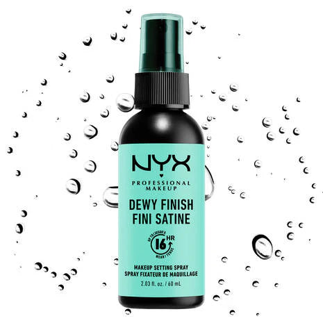 NYX Dewy Finish Setting Spray Bottle - Sheesha