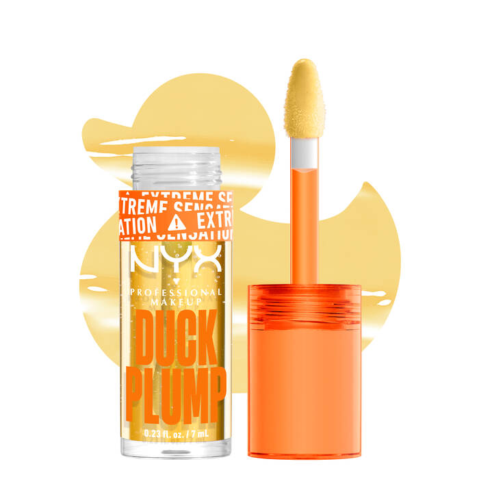 NYX Duck Plump Lip Gloss Clearly Spicy Shade - Sheesha