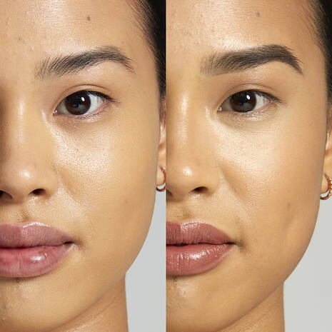 NYX Highlight and Contour Pro Palette Before and After - Sheesha