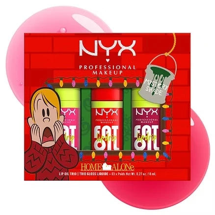 NYX Professional Makeup Home Alone Fat Oil Lip Drip Trio