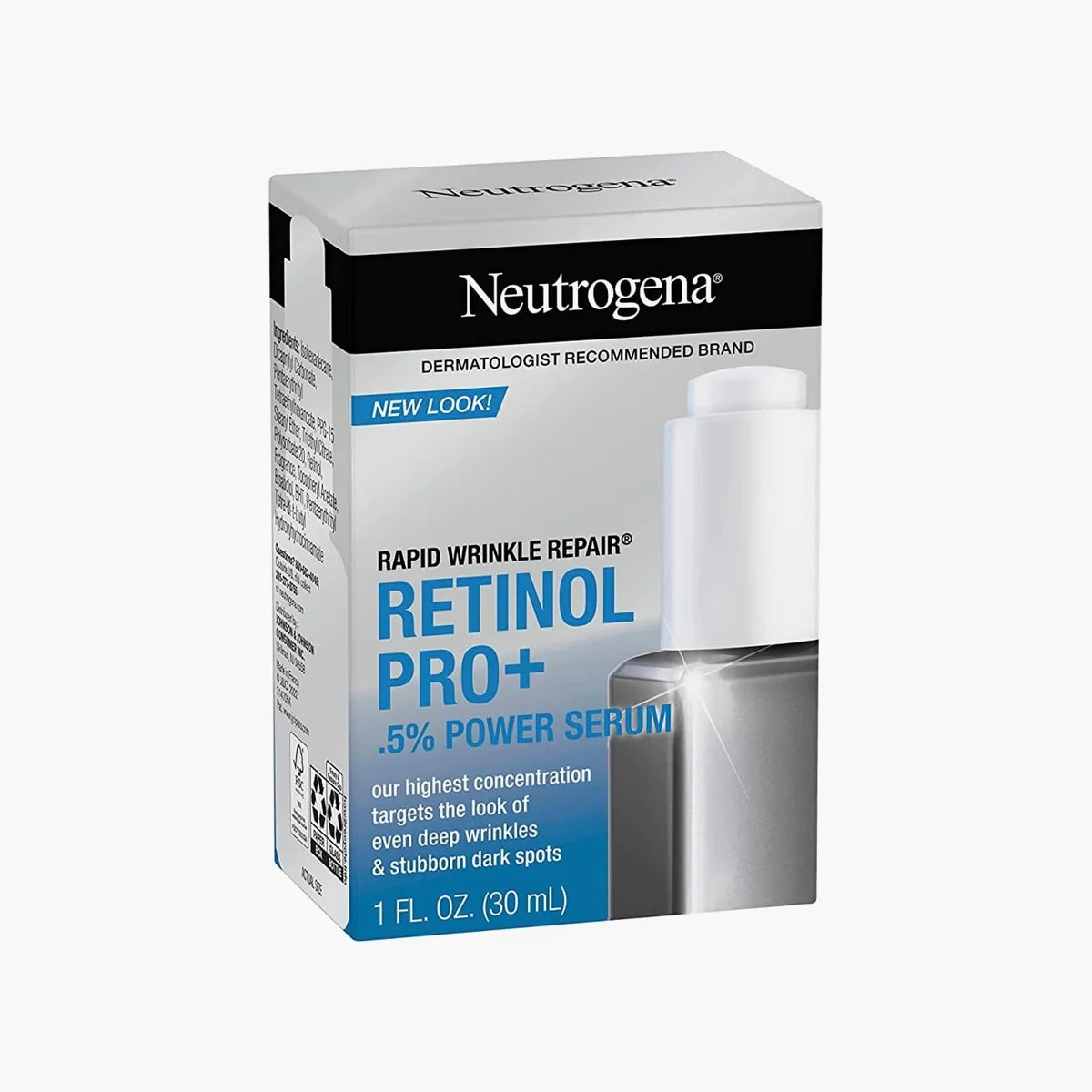 Neutrogena Retinol PRO+ 5 Power Serum 30ml – Advanced Anti-Aging & Radiance Booster