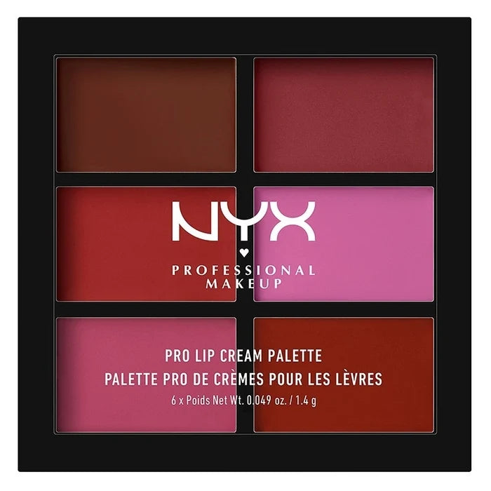 NYX Pro Lip Cream Palette — The Plums