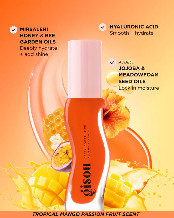 Gisou Honey Infused Lip Oil 8ml - Sheesha