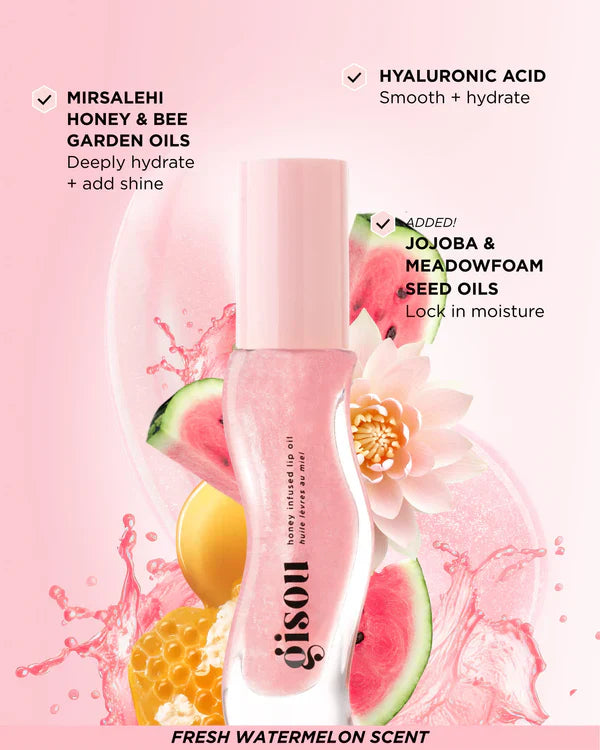 Gisou Honey Infused Lip Oil 8ml - Sheesha