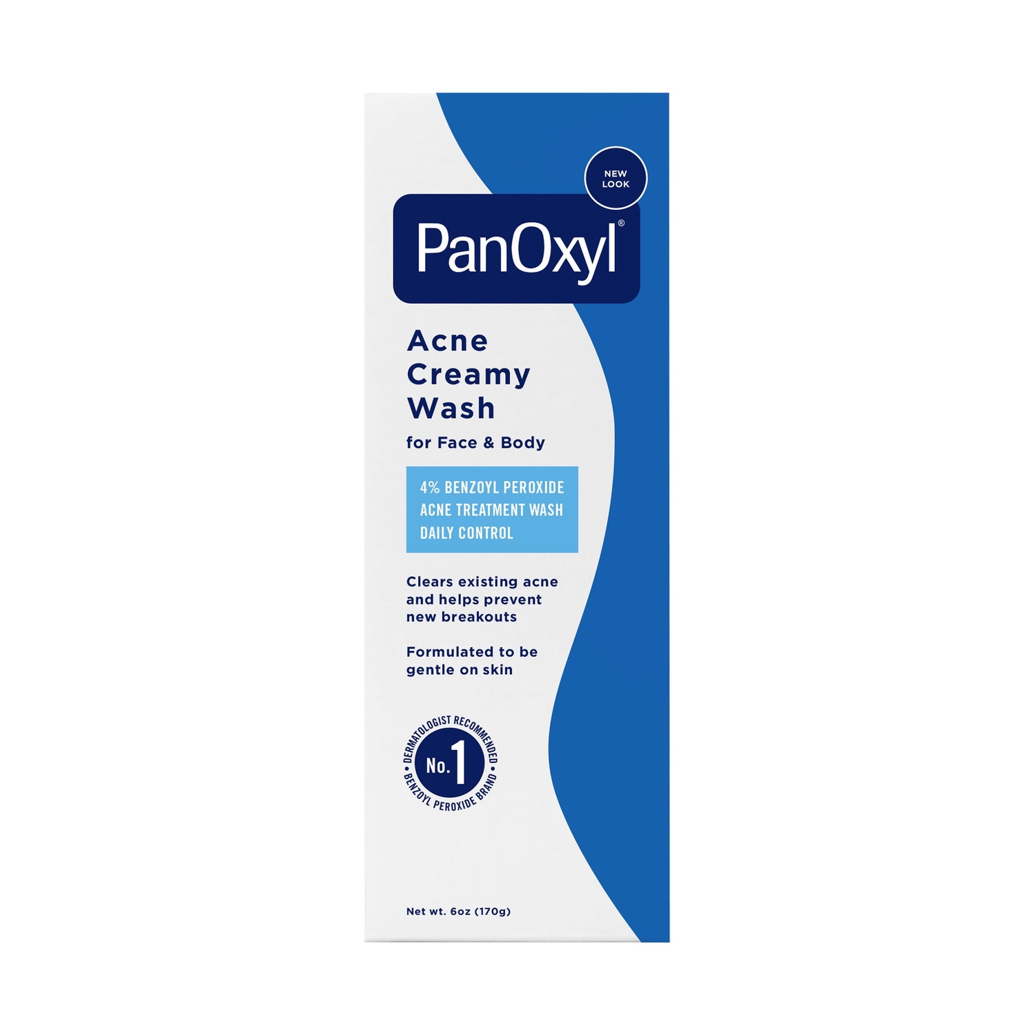 PanOxyl 4% Benzoyl Peroxide Acne Creamy Wash 170g - sheesha