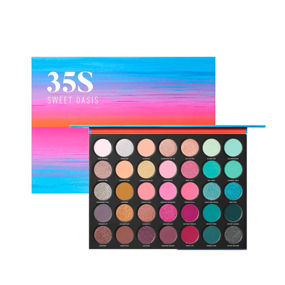 Morphe 35S Sweet Oasis Artistry Palette - sheesha