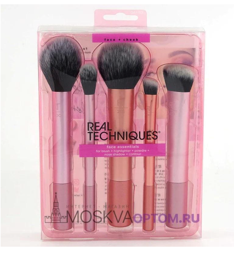 Real Techniques Face Essentials Makeup Brush Set - Sheesha