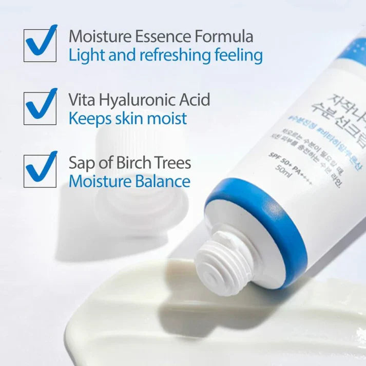 Round Lab Birch Juice Face Moisturizing Sunscreen SPF50+ PA++++ - sheesha