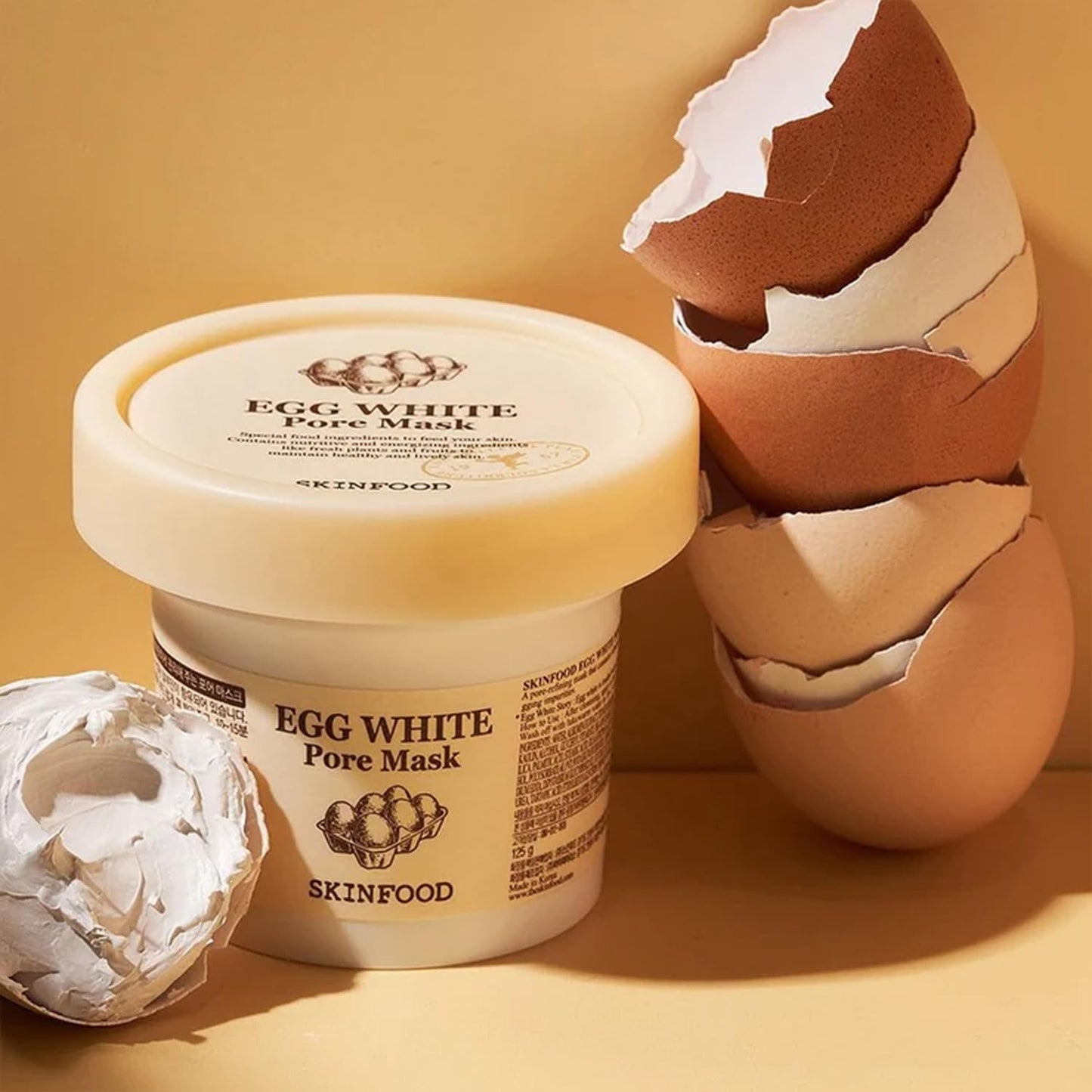 SKINFOOD Egg White Pore Mask - sheesha