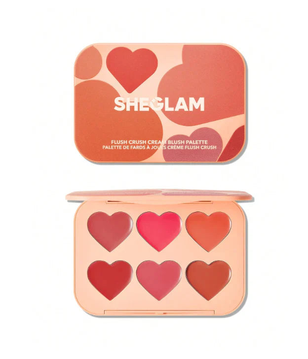 Sheglam Flush Crush Cream Blush Eye Palette - sheesha