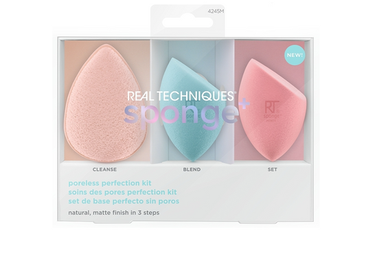 Real Techniques Poreless Perfection Sponge Kit - sheesha