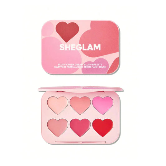 Sheglam Flush Crush Cream Blush Eye Palette - sheesha