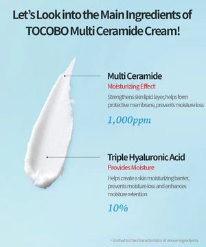 Tocobo Multi Ceramide Cream 50ml - sheesha