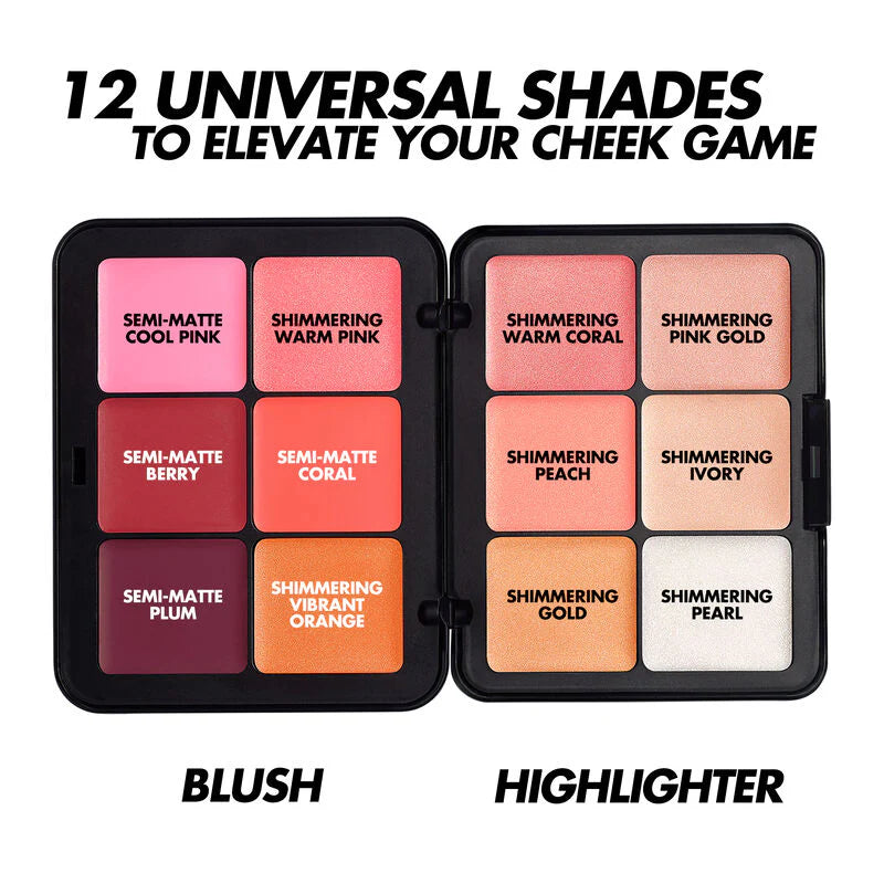 MAKE UP FOR EVER HD Skin Blush and Glow Face Palette