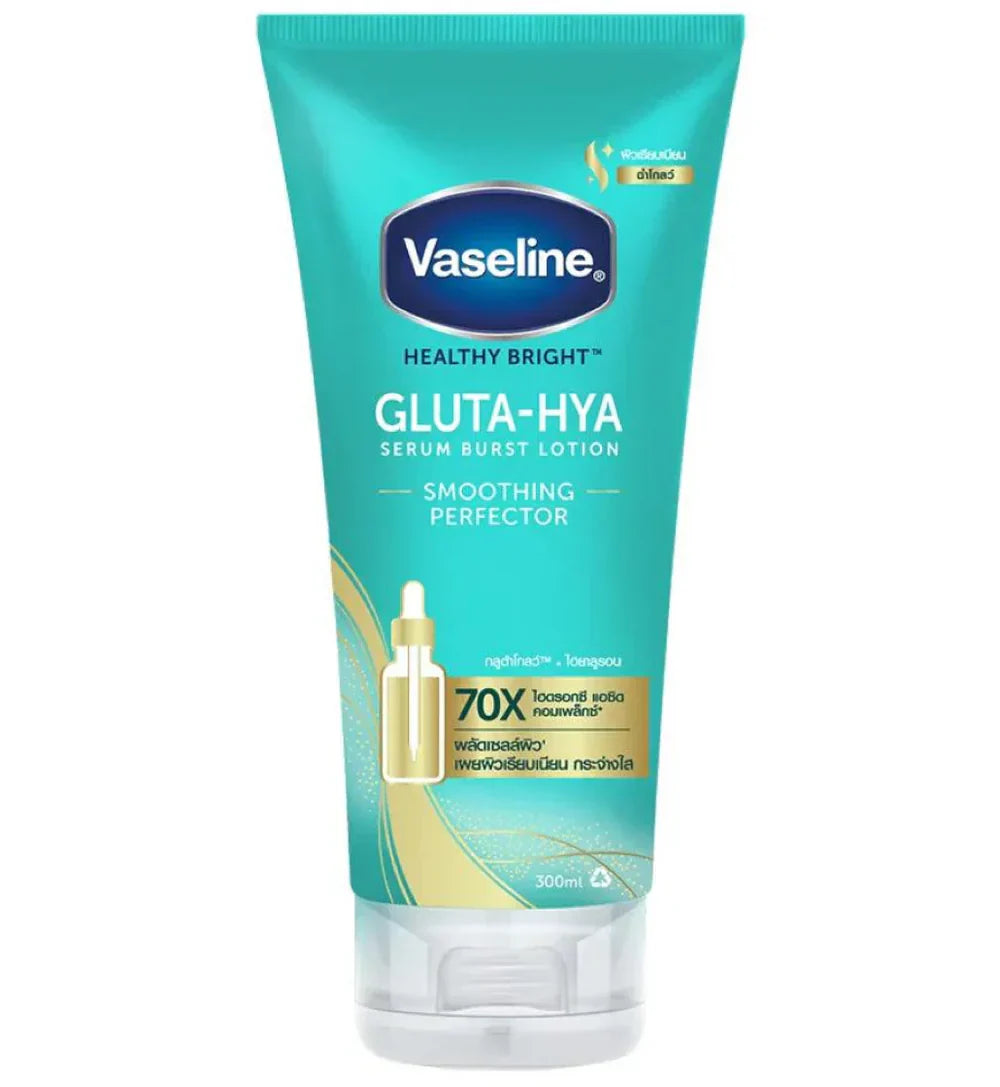 Vaseline Gluta-Hya Serum Burst Lotion Smoothing Perfector 300ml - sheesha