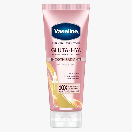 Vaseline Lotion - Gluta Hya Smooth Radiance Serum Burst 200ml - sheesha
