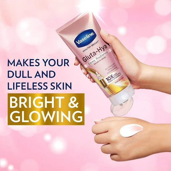 Vaseline Lotion - Gluta Hya Smooth Radiance Serum Burst 200ml - sheesha