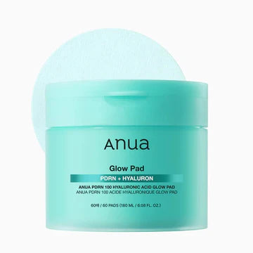 Anua PDRN 100 Hyaluronic Acid Glow Pad - 60 Pads (180ml) - sheesha