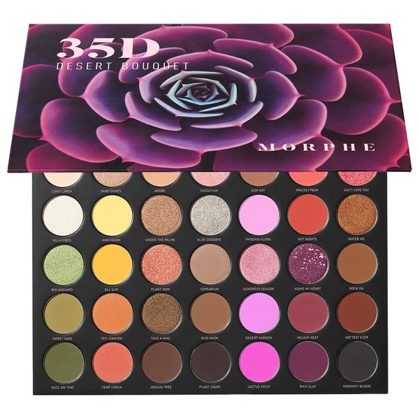 Morphe 35D Desert Bouquet Artistry Eyeshadow Palette - sheesha