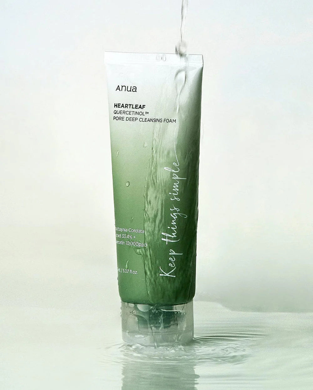 ANUA Heartleaf Quercetinol Pore Deep Cleansing Foam 150m - sheesha