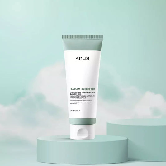 ANUA Heartleaf Succinic Acid Moisture Cleansing Foam 150ml