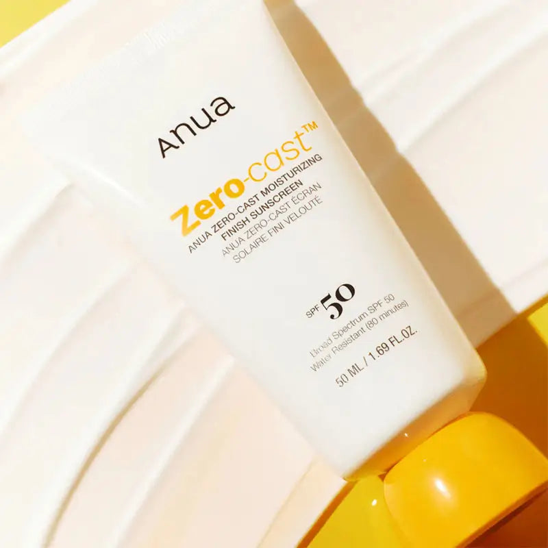 Anua Zero-Cast Moisturising Finish Sunscreen SPF 50+ 50ml