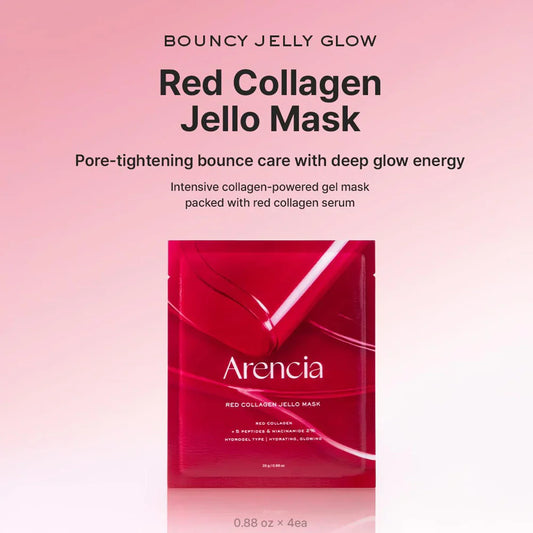 Arencia Red Collegen Jello Mask - sheesha