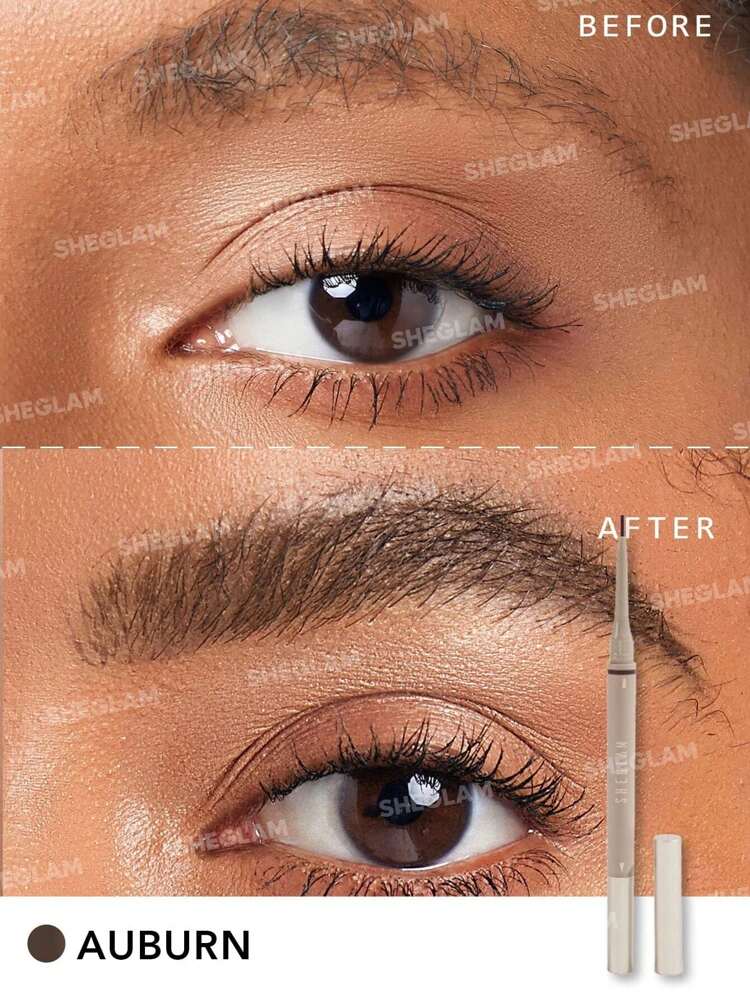 Sheglam Brows On Demand 2 in 1 Brown Eye Liner Pencil - sheesha