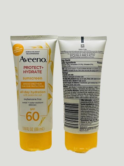 Aveeno Protect+Hydrate Sunscreen SPF50 88ml - sheesha