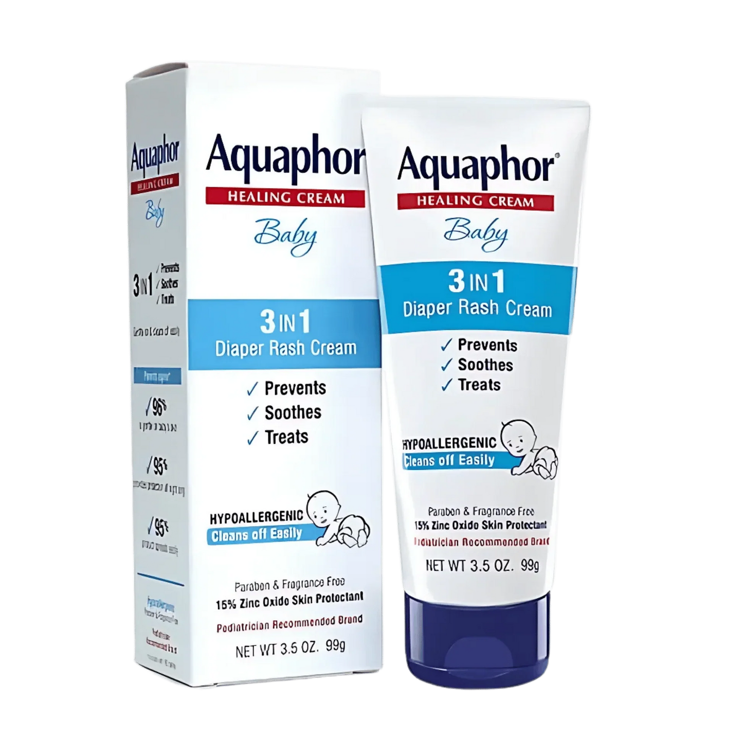 Aquaphor Healing Cream Baby 3in1 Diaper Rash Cream - sheesha