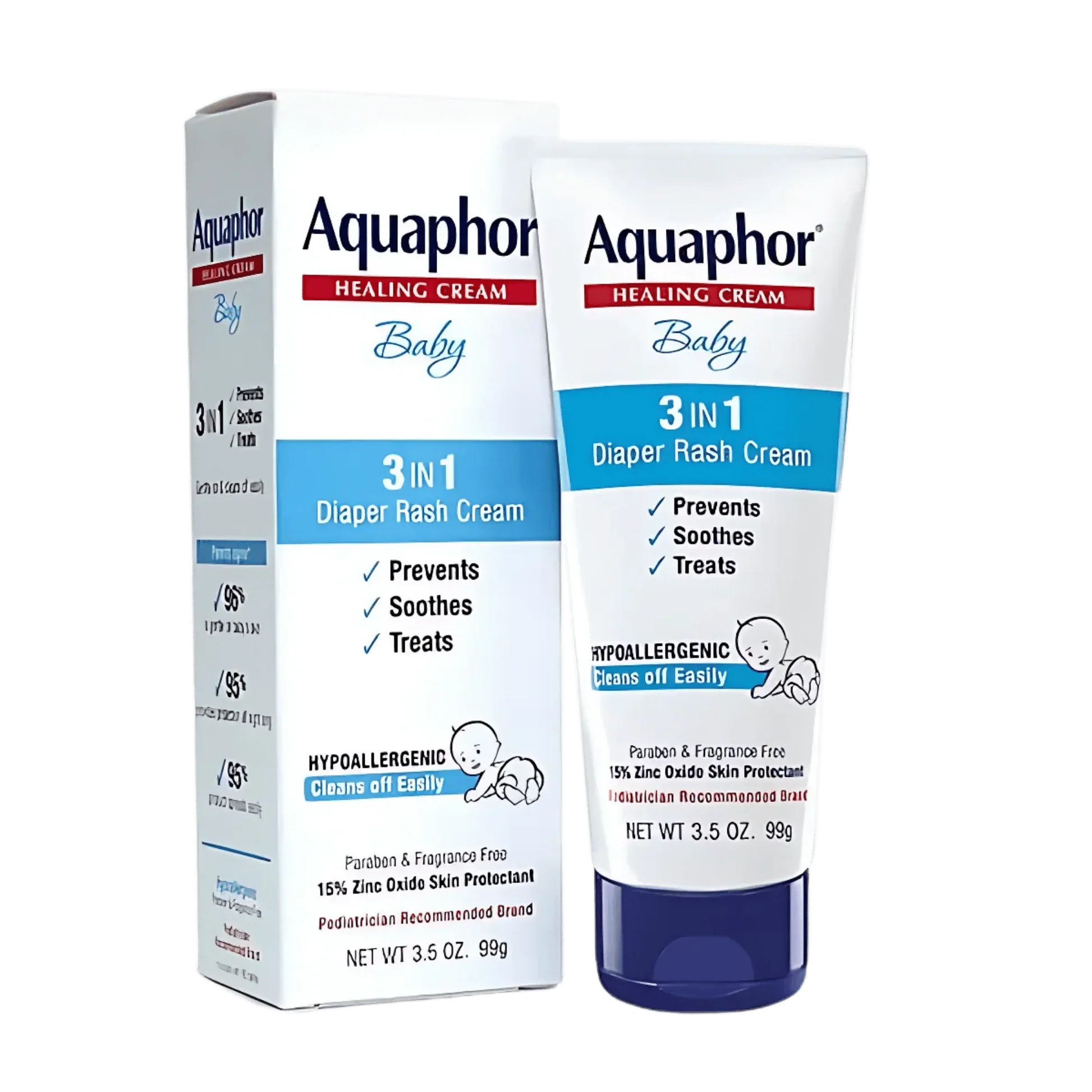Aquaphor Healing Cream Baby 3in1 Diaper Rash Cream - sheesha