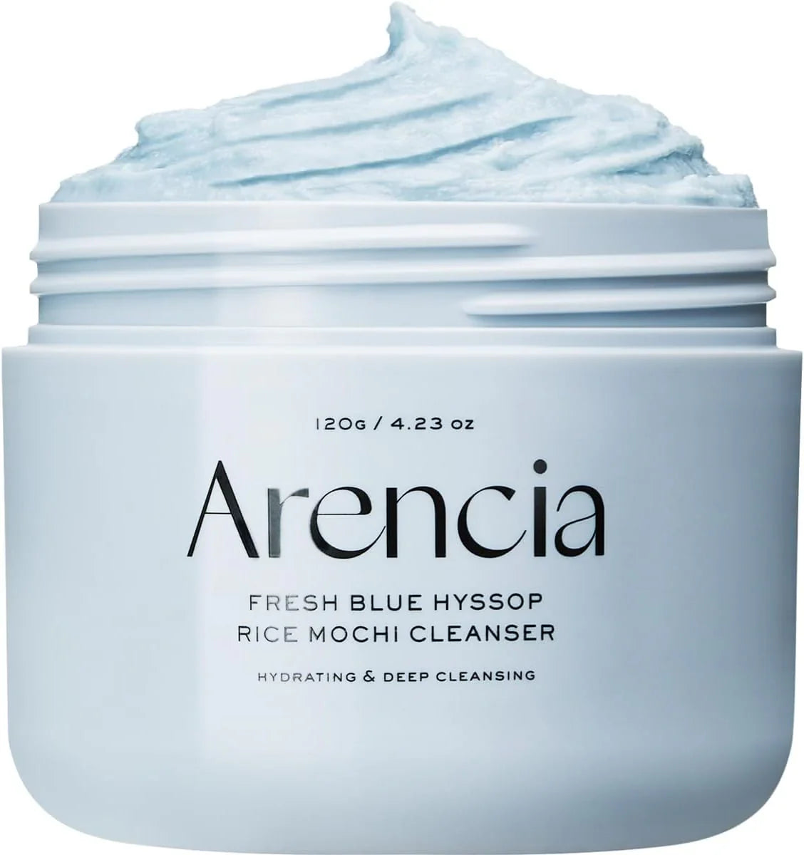 ARENCIA Fresh Blue Hyssop Mochi Cleanser 120g - sheesha