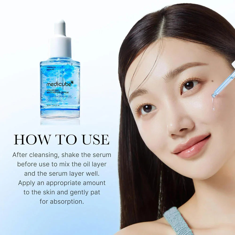 Medicube Hyaluronic Multi Peptide Serum 30ml - sheesha