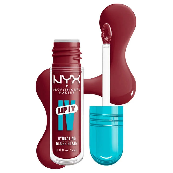 NYX Lip I.V. Hydrating Lip Gloss Stain - sheesha