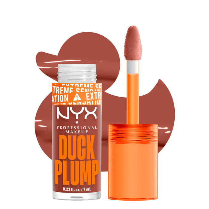 NYX Duck Plump Lip Gloss Brown Of Applause Shade - Sheesha