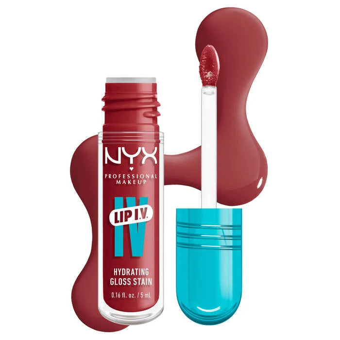 NYX Lip I.V. Hydrating Lip Gloss Stain - sheesha