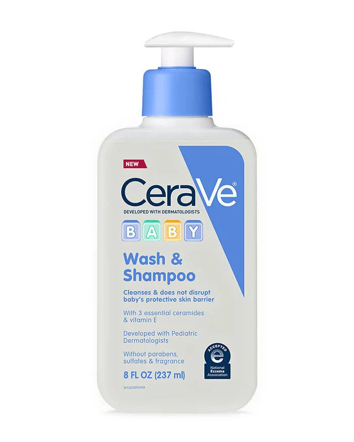 CeraVe Baby Wash & Shampoo 237ml - sheesha
