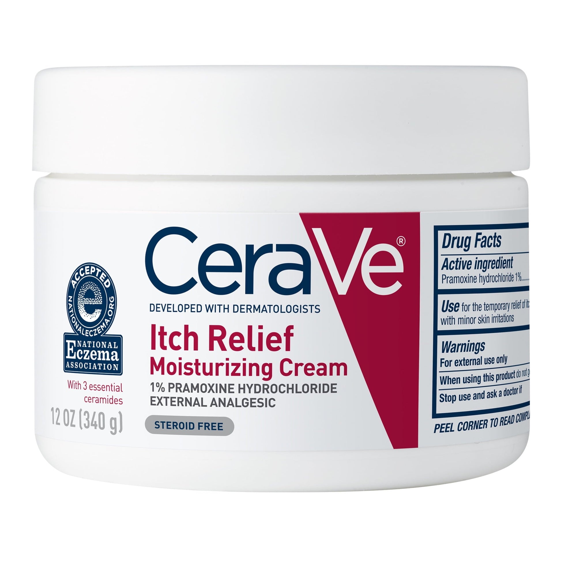 CeraVe Itch Relief Moisturizing Cream 340g - sheesha