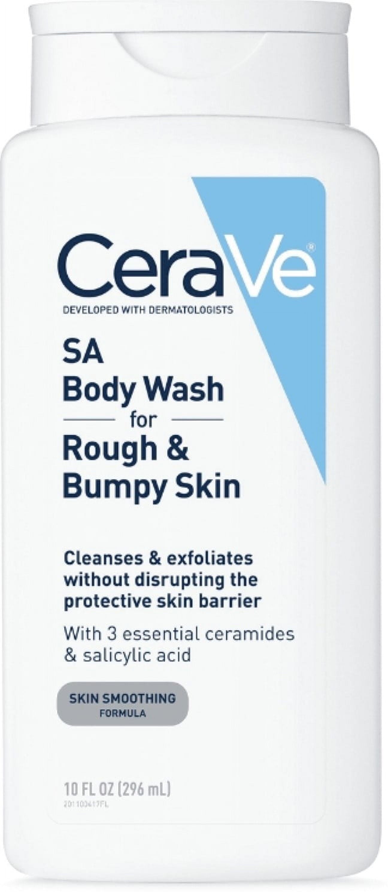 CeraVe SA Body Wash For Rough & Bumpy Skin 296ml - sheesha