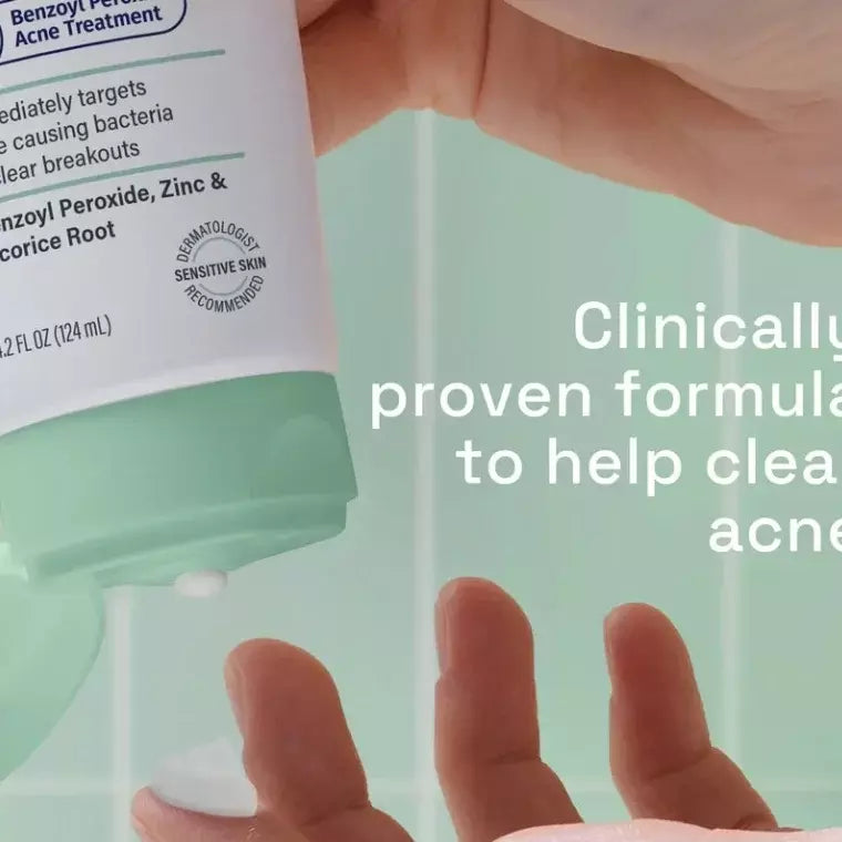 Cetaphil Acne Gentle Clear Complexion-Clearing Acne Cleanser 124ml