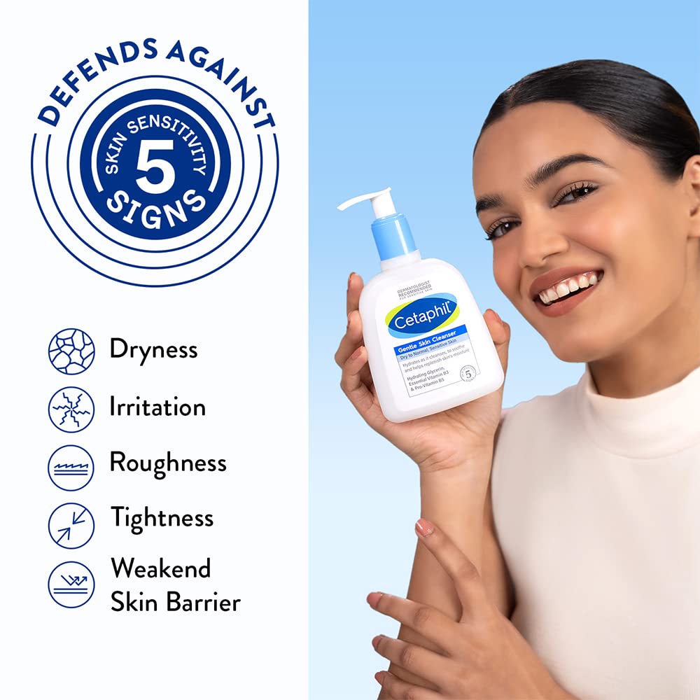 Cetaphil Gentle skin cleanser dry to normal sensitive skin 236ml - sheesha