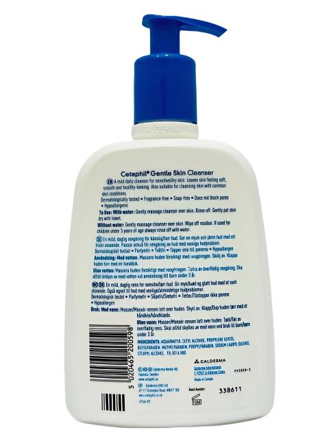 Cetaphil Gentle Skin Cleanser For Dry Sansitive Skin 473ml - sheesha